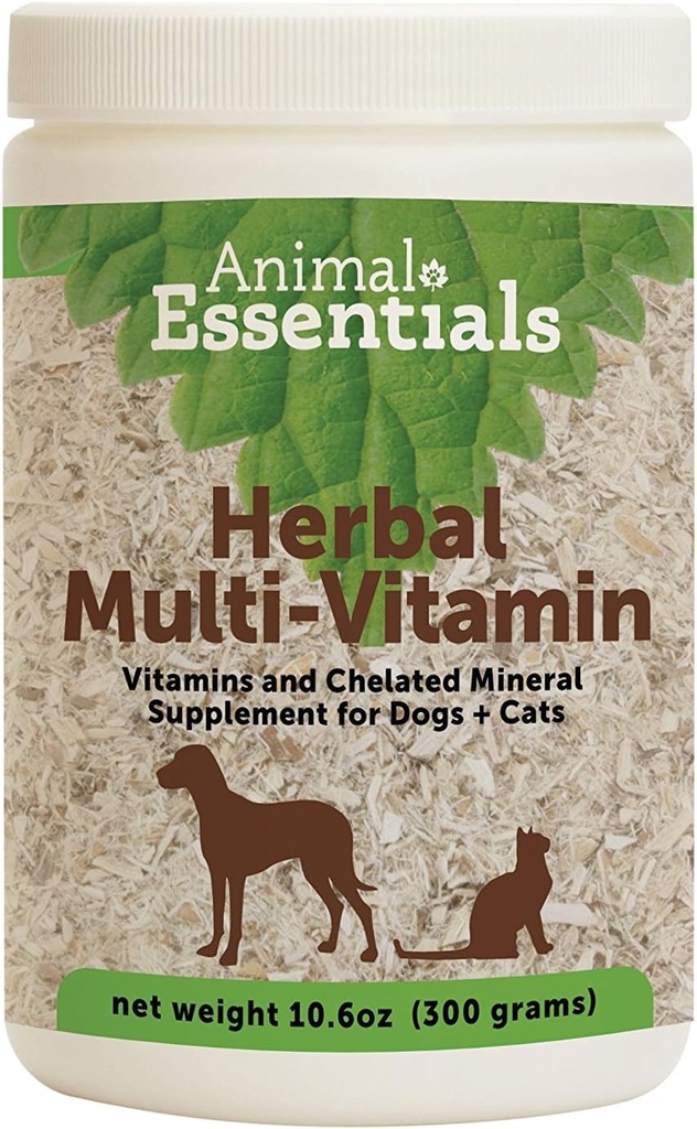 Animal Essentials Herbal Green Alternative Dog and Cat Supplement - 10.6 Ounce Jar (2 confezione)