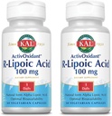 KAL 100 Mg R-lipoico acido compresse attivanti, 60 Conte | Confezione di 2