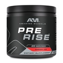 Incredibile Muscolo Pre Rise | Pre-Workout Powder Supplement con Caffeina e Beta-Alanina per Uomini e Donne | 25 Serve (25 Serve, Ghiaccio di Ciliegio)