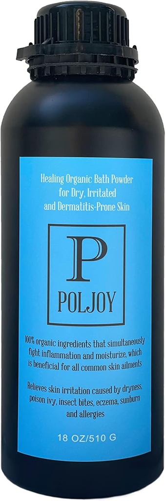 Polvere da bagno organica per la dermatite sensibile irritata asciutta della pelle degli adulti e del trattamento dell'eczema amichevole dei bambini