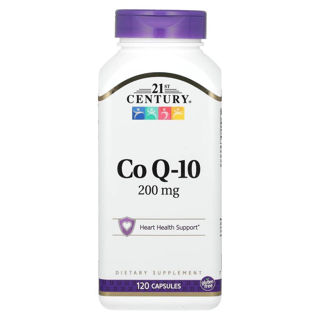 21st Century Co Q10 200 mg capsule, 120 conte (27435)