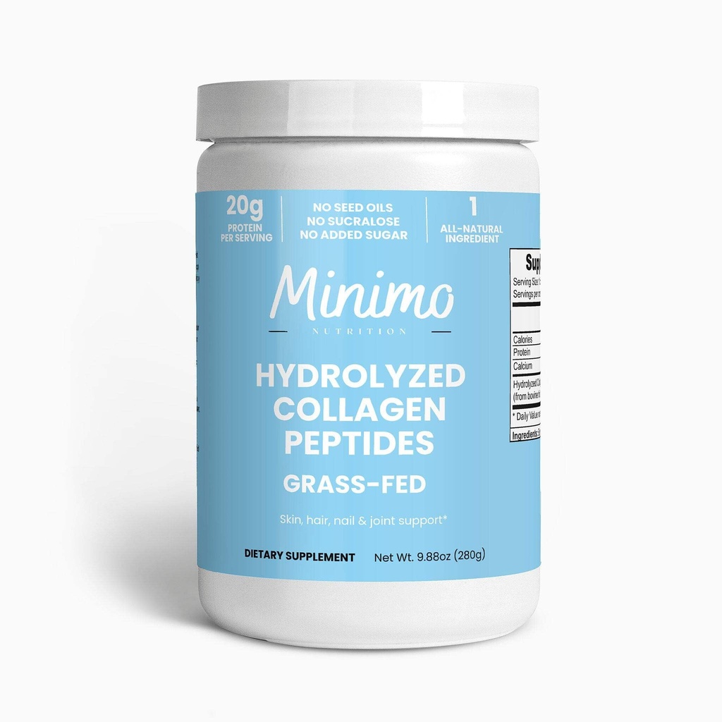 Peptidi di collagene idrolizzati a base di erba, promuove capelli, chiodo, pelle, ossa e salute comune, non aromatizzati, 9.9 oz