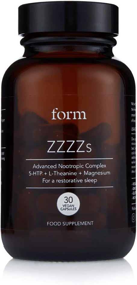 Form ZZZZZZZZ - Nootropic naturale per il sonno | 5-HTP | Magnesium | Zinc | Aminoacidi calmanti | per un sonno naturale rigenerativo
