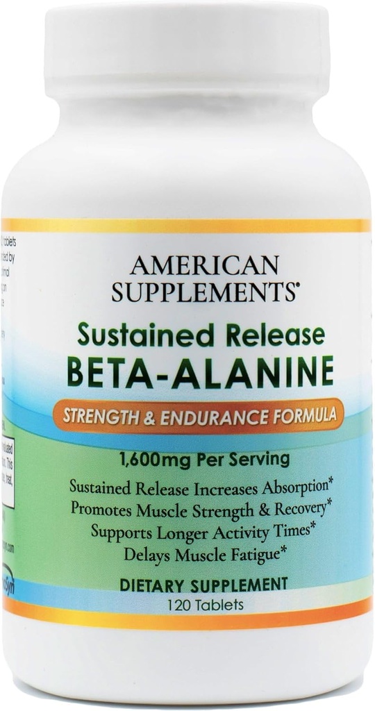 Beta-Alanine-Strength & Endurance Formula-1,600 mg 120 Tablet