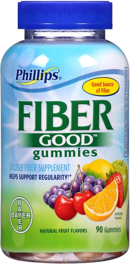 Phillips Fiber Gummies, 90 Conte
