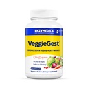 Enzymedica, VeggieGest, Enzimi Digestivi, Supporta Rilievo Occasionale Gas & Bloating dai Pasti Alti Fibra, per Diete Vegane & Vegetariane, Miscela Enzima per la Salute Digestiva, Conteggio 90
