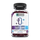 Zhou Gut Guru - Gummies Salute Gut per uomini e donne, Prebiotico e Probiotico Fibra Supplemento per Digestione e Salute Gut - 60 Vegan Gummies