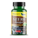 America Medic & Science Neuro Booster (60 capsule) | Integratore nutrizionale per la salute del cervello | Pillole di vitamina per una migliore memoria e funzione cognitiva | con Coenzyme Q10, ALA e Acetyl L-Carnitina