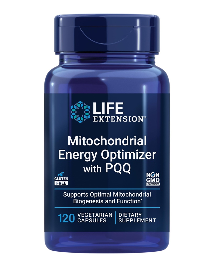 Estensione della vita ottimizzazione dell'energia mitocondriale con PQQ - Integratore energetico per Mitocondri sani - Con Taurina, Vitamina B, Quinone pirroloquinolina - Senza glutine, Non OGM - 120 capsule vegetariane