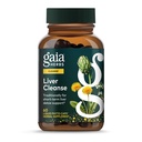 Gaia Herbs Liver Cleanse - Supporto per la salute del fegato Integratore a base di erbe con cardo del latte, Burdock, Turchese, Dandelion & More* - 60 Vegan Liquid Phyto-Caps (30 Serve)