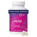 Microbiome Labs HU58 Bacillus Subtilis Probiotici per donne e uomini - Alta potenza Spore Probiotico per la salute digestiva e il supporto immunitario - Capsule giornalieri con 10 miliardi di CFU (60 capsule)
