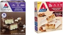 Atkins Chocolate Coconut Bar 16 Conte, Vanilla Caramel Pretzel Protein Meal Bar 5 Conte