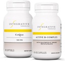 Terapia Integrativa Bundle con Active B-Complex, 60 Capsule & CoQ10 (100mg), 60 Softgels - Active B-Complex per sostenere il metabolismo energetico* - CoQ10 per sostenere la salute del cuore e del cervello*