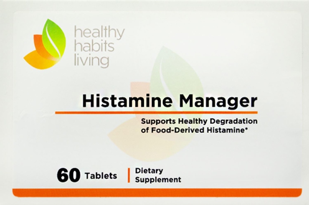 Histamine Manager – Nuova e migliorata Formula 20.000 HDU di Diamine Oxidase DAO per compressa – Enzima digestivo per aiutare a bloccare e gestire l'intolleranza istamina derivata dal cibo – 60 compresse (1 scatola)