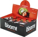 Boom Nutrition - Carb Boom Energy Gel - Gel di energia aromatizzata alla frutta - Gel di allenamento - Gel di energia per ciclismo - Gel running - Gel di energia naturale - Fragola Kiwi (24 Pack)