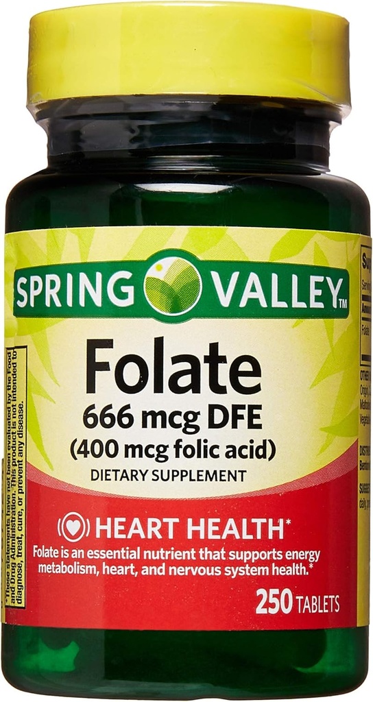 Valle di Primavera - Acido Folico 400 mcg, 250 compresse