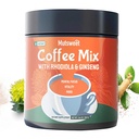 Mutsweet Rhodiola Rosea miscela di caffè istantaneo con supplemento di Ginseng, 40 porzioni, polvere alternativa di caffè, estratto di Ginseng, energia di supporto del caffè terra, mood, stress, stamina