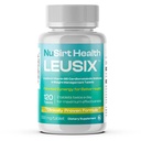 Integratore di gestione del peso LEUSIX – Leucina brevettata + Vitamina B6 Formula – Supporta il metabolismo, l'utilizzo grasso e il muscolo magro – 120 compresse (1-mese di alimentazione)