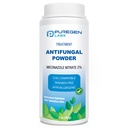 Puregen Labs Antifungal Polvere con 2% Miconazolo Nitrato per infezioni fungine comuni Compreso piede di atletica, Jock Itch e Ringworm, Talc Free, 3 oz (85g)
