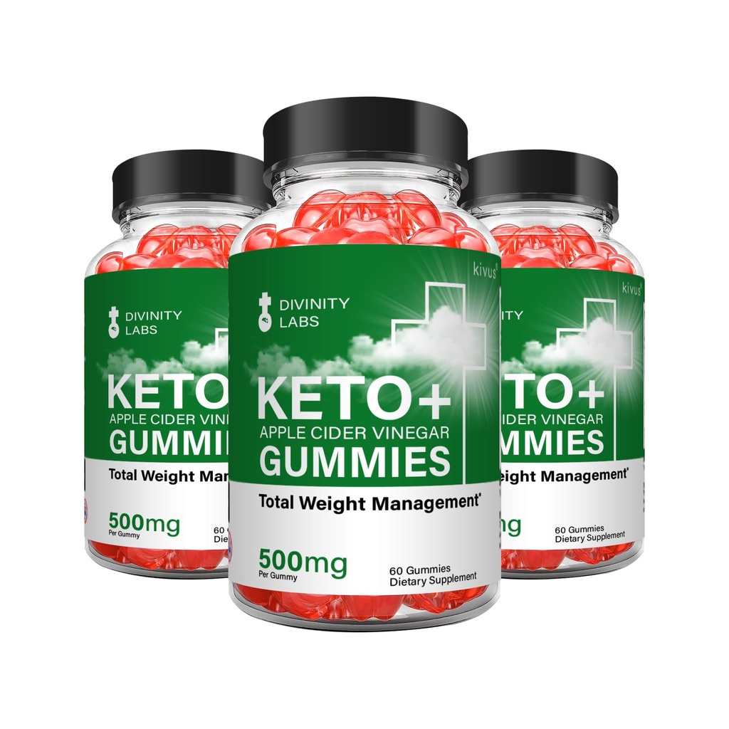 Divinity Labs Keto - Divinity Labs Keto Apple Cider Gummies (3 Pack, 180 Count)