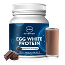MRM Nutrition Egg White Protein | Chocolate Flavored | 23g Fat-Free Protein | con enzimi digestivi | Highest Biological Value | Clinically Tested | 20 Servings