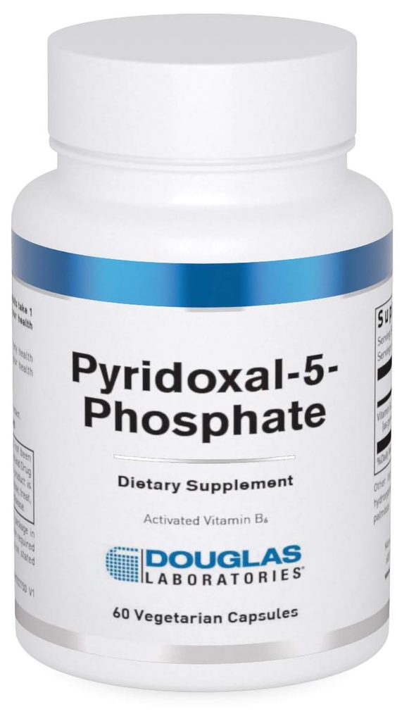 Douglas Laboratories Pyridoxal-5-Phosphate (50 mg.) | Vitamina B6 per sostenere la salute neurologica e il sistema cardiovascolare | 60 capsule