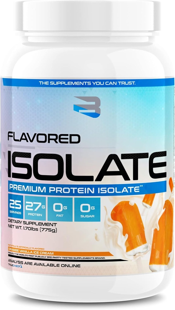 Believe Supplements - Isolato aromatizzato (Orange Vanilla Ice Cream)