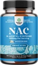 NAC supplemento N-Acetyl Cysteine 1000mg - Vegan ad alto assorbimento Non-Smelly NAC 1000mg capsule Glutathione Precursor per la pulizia del fegato Detox & Repair Plus Lung Health and Immunity Support (2 mesi)