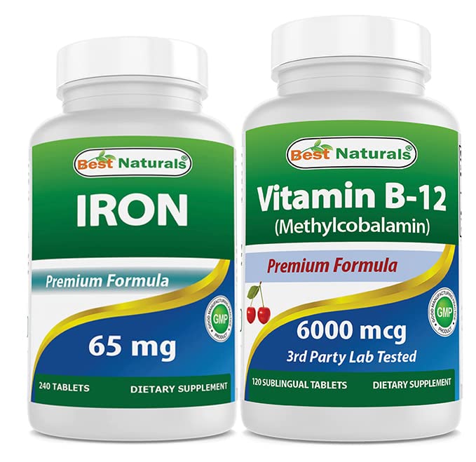 Ferro da stiro 65 mg & vitamina B12 6000 mcg