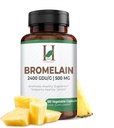 H&C HERBAL INGREDIENTS EXPERT H&C Bromelain Veg. Capsule 500 mg (2400 GDU/g) - 180 capsule di Ananas Extract