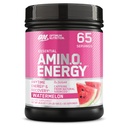 Optimum Nutrition Amino Energy - Pre allenamento con tè verde, BCAA, aminoacidi, Keto Friendly, Estratto di caffè verde, Polvere di energia - Watermelon, 65 Servings (Packaging May Vary)