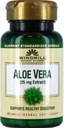 Vitamine naturali del mulino a vento Aloe Vera (25 mg di estratto) 60 capsule (pacchetto di 1)