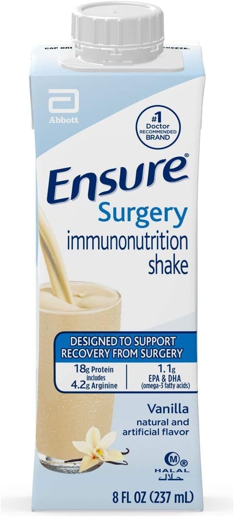 Assicurare la chirurgia Immunonutrizione Shake, Vanilla, 8 fl oz, 15 conte