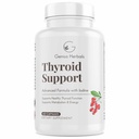 Supporto tiroide - Formula avanzata con iodio, Supporta il metabolismo e l'energia, Supporta la tiroide sana. Supplemento tiroideo non OGM - 60 capsule