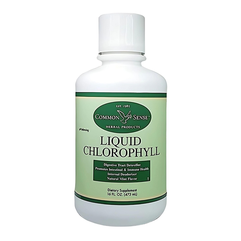 Liquid Chlorophyll 16oz. | Natural Mint Flavor | Salute immunitaria | Supporto intestinale