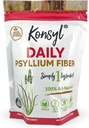 Konsyl Daily Psyllium Fiber 360g / 12.7oz - Non OGM, Vegan, Keto-Friendly, Polvere di supplemento di fibra - Supporta la salute digestiva