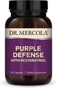 Dr. Mercola Purple Defense - Supporto antiossidante ad alta potenza - con Seme e Estratto di pelle - Supporta la salute cardiovascolare e cerebrale - 90 capsule
