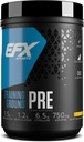 EFX Sports Training Ground Pre Workout Powder | Energy & Muscle Pumps | con Hydromax Glycerol, Citrulline, Beta Alanine | 300mg Caffeina | 20 Servings (Orange Mango)