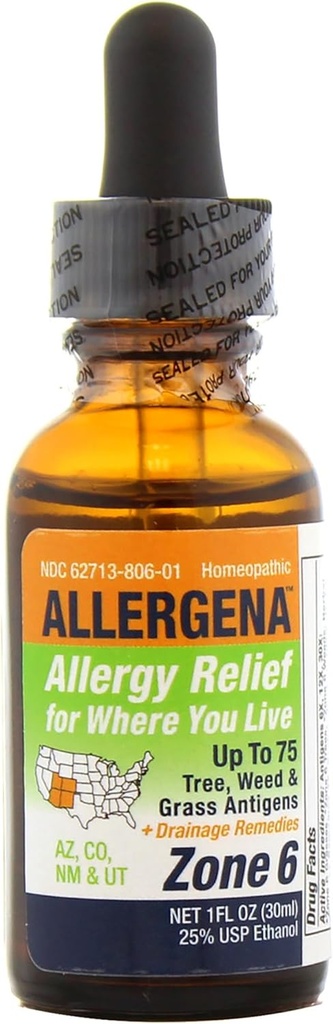 PROGENA - Allergenia Zona 6 (1 FL Ounce)