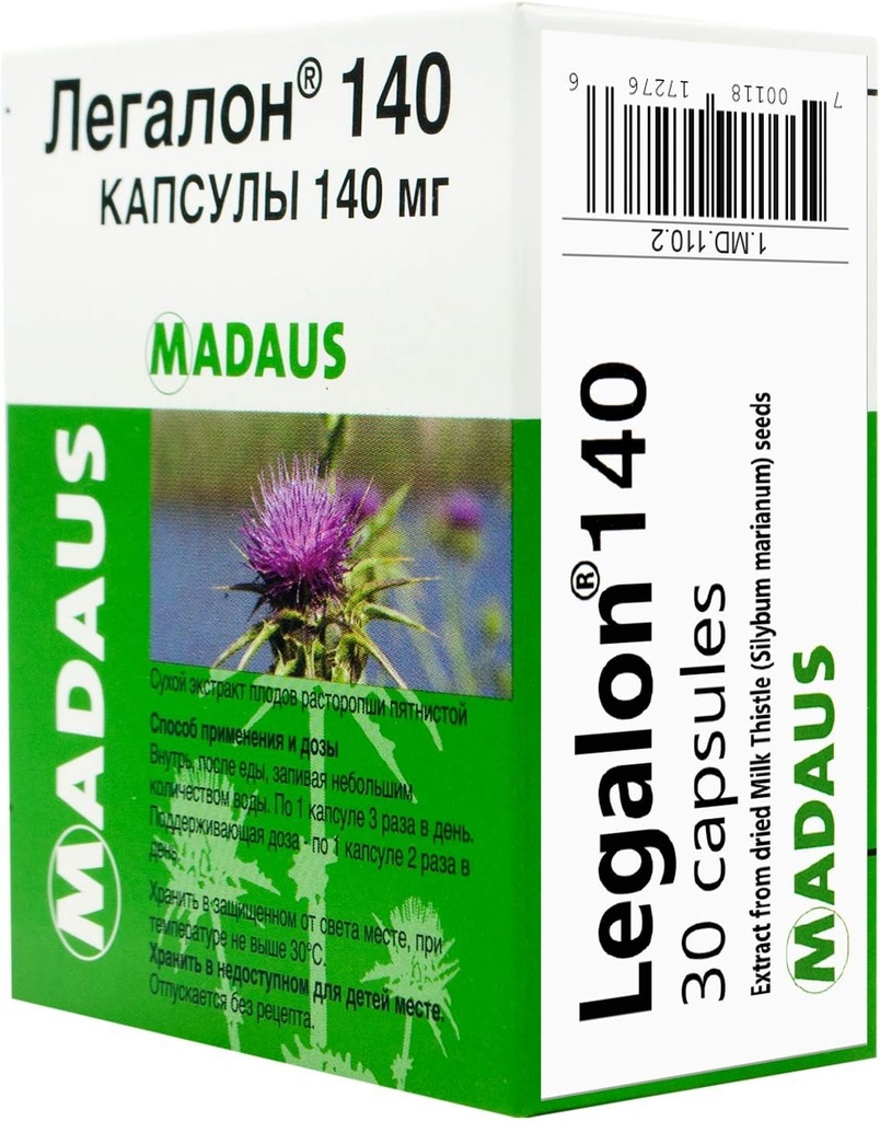 30 capsule 140mg (Milk Thistle Extract)