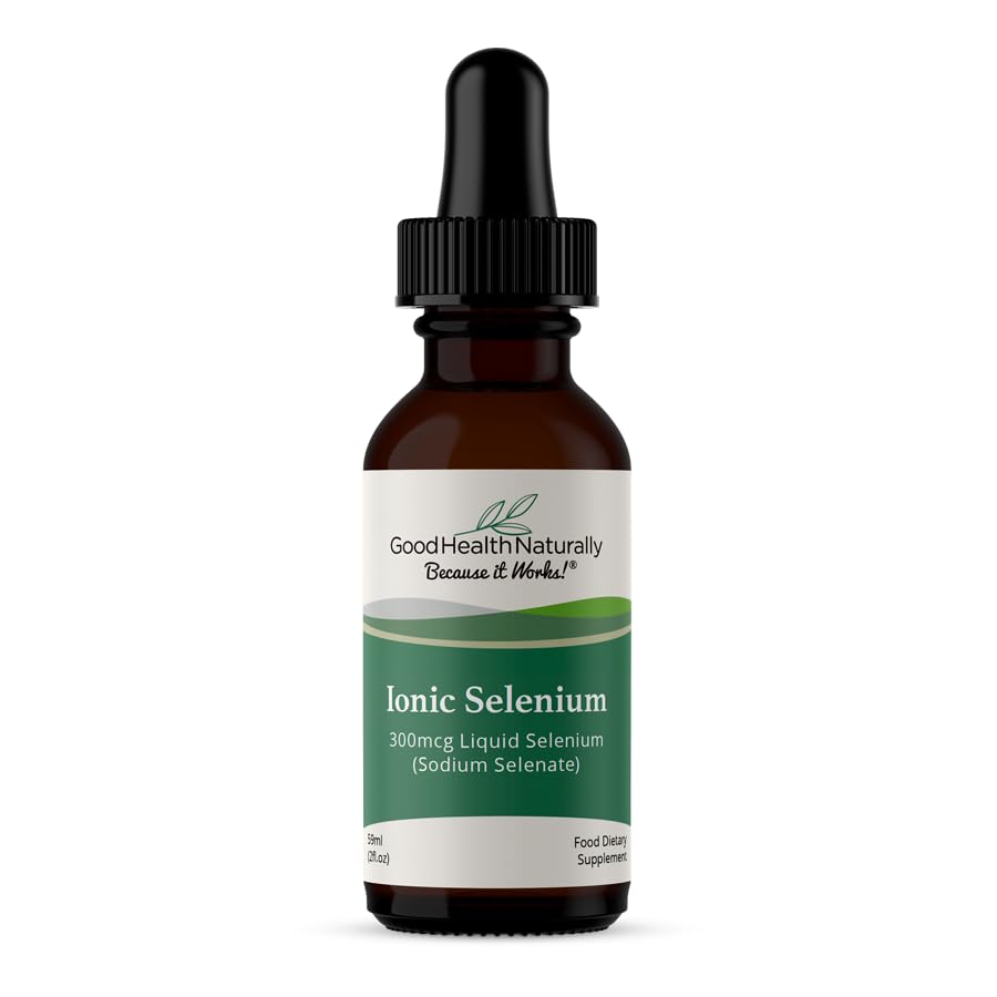 Selenio ionico, per la tiroide, la salute cellulare e immunitaria | 60ml - Buona salute naturalmente