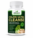 Pulitura del colon - Soluzione naturale per la salute del colon - Lassativo naturale - Rilievo di costipazione - Detox Gut - Probiotici - Inizia a lavorare in 24 ore - Supporti Ritmi di telo naturale (1 bottiglia, 60 Conte)