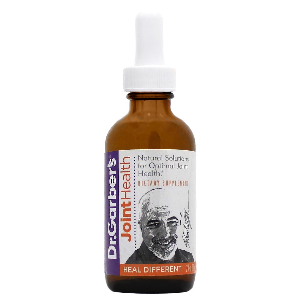 Dr. Garber's Natural Solutions Joint Health Oral Drops - Gemmotherapy Liquid Supplement for Healthy Joint Support & Function, Joint Repair, and Enhanced Mobility & Flexibility - 60ml