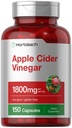 Horbäach Apple Cider Vinegar Capsule | 1800mg | 150 Pills | Non-GMO, Gluten Free Supplement