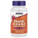 Vitamina D-3 & K-2 120 VegiCaps (Pacchetto di 2)