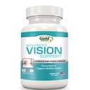Advanced Vision Support - Lutein Eye & Vision Complex con Lutein, Bilberry, Zinc, Grapeseed & Essential Vitamins - Tutte le capsule naturali per la salute degli occhi - Made in USA