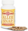 Snap Dynasty Aller Snap - Capsule 60ct, Confezione da 1 - Supporto Stagionale basato sulle piante per una risposta sana di istamina, supplemento di supporto istamina, senza controindicazioni