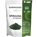 MRM Nutrition Spirulina Powder | Superfood | Proteine vegetali complete | Gluten-Free + Vegan | 40 Serve | 8.5 Ounce
