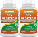 Best Naturals Soy Isoflavones 750 mg 120 capsule (120 conteggio)