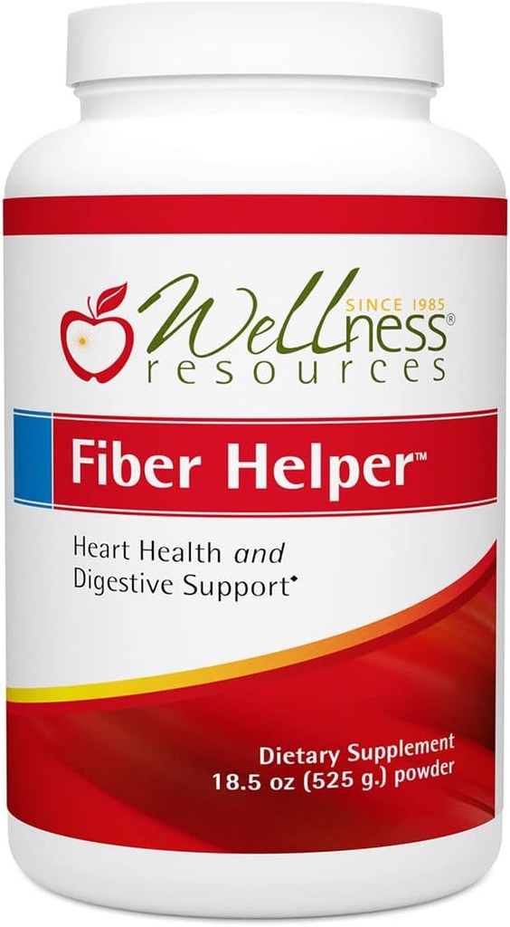 Aiutante di fibra - Polvere di fibra ultra pura con beta di avena Glucan, Psyllium & Arabinogalactan Soluble e fibre insolubili per la salute digestiva, disintossicazione, salute del cuore (525 grammi)